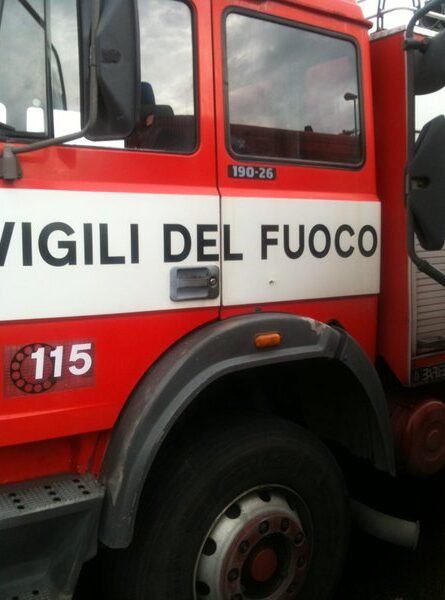 Fuori servizio mezzi antincendio e d’istituto