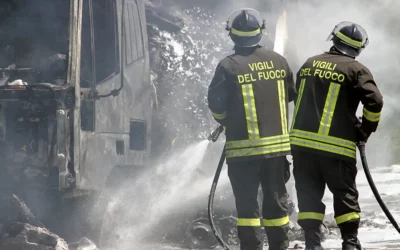 Cordoglio per il Corpo Nazionale dei Vigili del Fuoco
